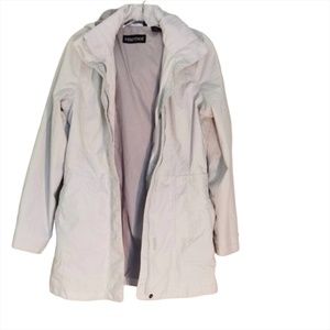 MARMOT Women’s  MemBrain Jacket Precip  Nylon White Gray Medium M